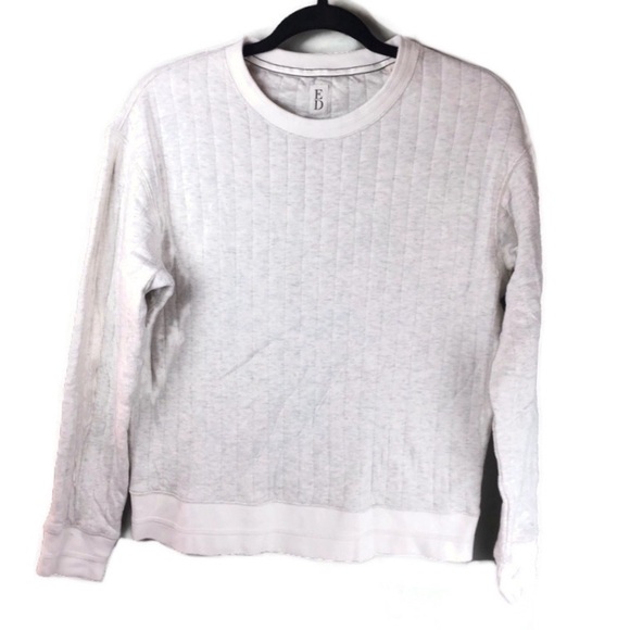 ED Quilted Crewneck Sweatshirt Sz Medium - Picture 1 of 9